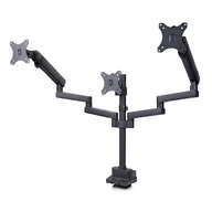 Uchwyty do monitorów - StarTech 3MP2AG-MONITOR-ARM uchwyt / stojak do monitorów 68,6 cm (27") Biurko Czarny - miniaturka - grafika 1