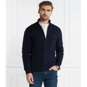 Swetry męskie - Tommy Hilfiger Sweter | Regular Fit | z dodatkiem kaszmiru - miniaturka - grafika 1