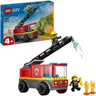 Klocki - LEGO 60463 City Wóz strażacki z drabiną - miniaturka - grafika 1