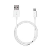 Kable USB - PURO White - Kabel połączeniowy USB-A / USB-C 1 m (biały) - miniaturka - grafika 1