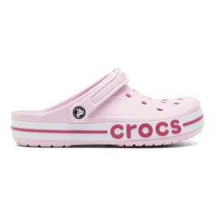 CROCS BAYABAND CLOG 205089-6TG Różowy - Klapki i japonki damskie - miniaturka - grafika 1