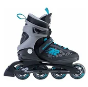 Rolki - K2, Łyżworolki męskie, Kinetic 80, czarny, rozmiar 42 - miniaturka - grafika 1