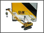 Samochody i pojazdy dla dzieci - Hipo Dźwig 30cm + pojazd gąsiennicowy 14cm 8808 - miniaturka - grafika 1