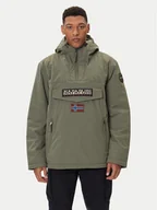 Kurtki męskie - Napapijri Kurtka anorak Rainforest Pocket 2 NP0A4GMD Zielony Regular Fit - miniaturka - grafika 1