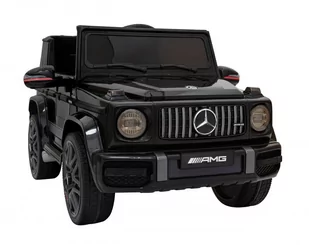 Mercedes AMG G63 dla dzieci Czarny + Pilot + MP3 LED + Wolny Start + EVA + Pasy - Pojazdy elektryczne dla dzieci - miniaturka - grafika 2