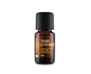 Organiczny olejek eteryczny Mohani trawa cytrynowa - Aromaterapia - miniaturka - grafika 1