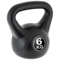 Kettlebell - MAXXIVA Kettlebell, czarna, 6 kg - miniaturka - grafika 1