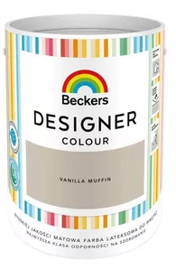 Beckers Emulsja Designer Colour vanilla muffin 5l 68555 - Farby wewnętrzne - miniaturka - grafika 1