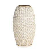 Wazony i flakony - Eurofirany, Wazon, C/MOLI/2/WAZ/02 16X12X27 B+ZŁOT - miniaturka - grafika 1