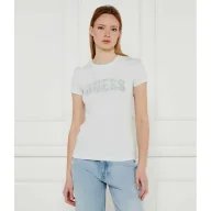 Koszulki i topy damskie - GUESS T-shirt Slim Fit - miniaturka - grafika 1