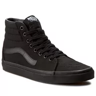 Trampki damskie - Vans Sneakersy Sk8-Hi VN000TS9BJ4 Black/Black/Black - miniaturka - grafika 1