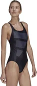 Stroje kąpielowe - Adidas Kostium kąpielowy adidas Big Bars Suit W HR4381 - miniaturka - grafika 1