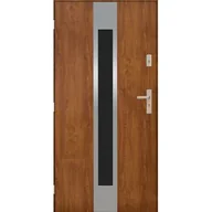 Drzwi zewnętrzne - Drzwi zewnętrzne HEMERA Złoty dąb 90 lewe - miniaturka - grafika 1