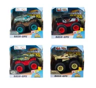 Samochody i pojazdy dla dzieci - Hot Wheels, Monster Trucks, Pojazd z kraksą, GCF94 - miniaturka - grafika 1