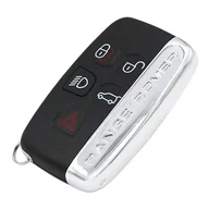Akcesoria car audio - Pilot zdalnego sterowania do obudowy kluczyka samochodowego, 5 przycisków, do Land R0ver Range R0ver Sport LR4 Evoque strona ze słowami. - miniaturka - grafika 1