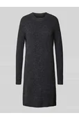 Sukienki - Sukienka z dzianiny o luźnym kroju z prążkowaną fakturą model ELLEN - Pieces - miniaturka - grafika 1