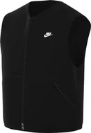 Kurtki męskie - Nike DX0676-010 M NK TF CLUB WVN INSLTD VEST kurtka męska, czarno-biała, rozmiar M - miniaturka - grafika 1