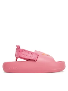 adidas Sandały adiform adilette JP5524 Różowy - Buty dla dziewczynek - miniaturka - grafika 1