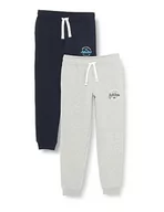 Spodenki męskie - JACK & JONES Męskie spodnie do biegania, Granatowy blezer/opakowanie: granatowy+lgm, XXL - miniaturka - grafika 1