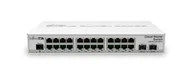 Akcesoria do monitoringu - MIKROTIK CRS326-24G-2S+IN CLOUD ROUTER SWITCH 800MHZ, 512MB, 24x GE, 2x SFP+, 1x RJ45 SERIAL PORT, L5 - miniaturka - grafika 1