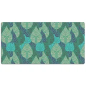 Podkładki na biurko - Podkład na biurko Roślinny motyw 120x60 cm - miniaturka - grafika 1