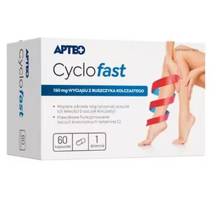 Apteo Apteo Cyclofast 60 kapsułek 3734321 - Serce i układ krążenia - miniaturka - grafika 1
