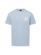 Koszulki męskie - Santa Cruz Koszulka męska - Opus Mężczyźni Bawełna niebieski jednolity, S - miniaturka - grafika 1