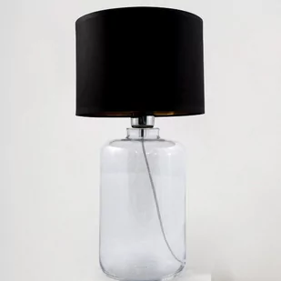 Lampa stołowa SAMASUN TRANSPARENT 5502BKGO Zumaline przezroczysty 002177-014400 - Lampy stojące - miniaturka - grafika 1