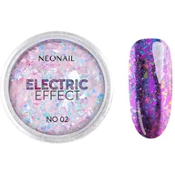 Lakiery do paznokci - Neonail ELECTRIC EFFECT - Metaliczny pyłek do paznokci - 02 NEOEPPA-01-DOPA-01 - miniaturka - grafika 1