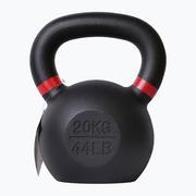 Kettlebell - Kettlebell 20 kg Pure2Improve czarny P2I810120 20 kg - miniaturka - grafika 1