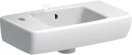 Postumenty i półpostumenty do umywalek - Umywalka Geberit Selnova Compact 45 cm lewa 500.319.01.5 - miniaturka - grafika 1