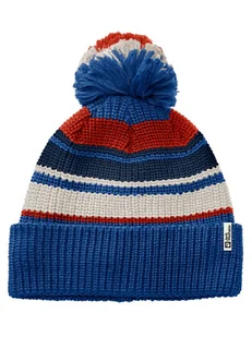 Jack Wolfskin Czapka w kolorze kremowo-niebieskim - Czapki damskie - miniaturka - grafika 1