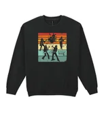 Bluzy męskie - Bluza bez kaptura ROCK Muzyka Koncert Najlepsza Muzyka Czarny XL - miniaturka - grafika 1