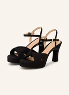 Sandały damskie - Unisa Sandały Onoa schwarz - miniaturka - grafika 1