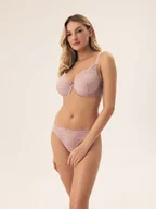 Majtki damskie - Majtki Figi Sapphire Esotiq brudny róż M - miniaturka - grafika 1