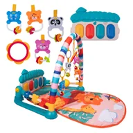 Maty edukacyjne - Kolorowa muzyczna mata edukacyjna z dźwiękiem dla niemowląt - miniaturka - grafika 1