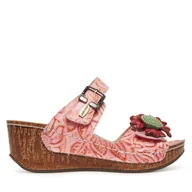 Klapki i japonki damskie - Klapki Laura Vita Dino 31 Czerwony - miniaturka - grafika 1