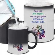 Kubki - Kubek Magiczny ŚMIEJ SIĘ PÓKI MOŻESZ Na Prezent Do Pracy Śmieszne Wzory - miniaturka - grafika 1