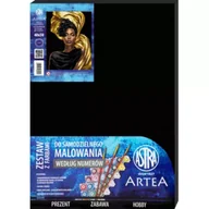 Malowanie po numerach - Artea Malowanie po numerach 40x50cm - Złota elegancja - miniaturka - grafika 1