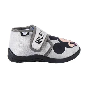Kapcie dziecięce 3D Myszka Miki jasnoszare - 24 - Buty dla dziewczynek - miniaturka - grafika 1