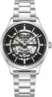 Zegarki męskie - Zegarek męski KENNETH COLE KCWGL2220403 stalowy klasyczny skeleton - miniaturka - grafika 1