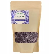 Kosmetyki do kąpieli - Folk & Flora, sól do kąpieli, lawendowa, 500 g - miniaturka - grafika 1