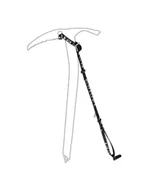 Sprzęt wspinaczkowy - Lonża do czekana Grivel Long Leash Evo - miniaturka - grafika 1