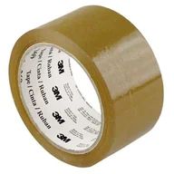 Taśmy klejące - Taśma samoprzylepna, 3M, brązowa, 50mm, 66m - miniaturka - grafika 1