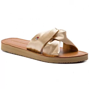 Tommy Hilfiger FW0FW04014 sandały damskie, Ciepły piasek 298, 37 EU - Sandały damskie - miniaturka - grafika 1