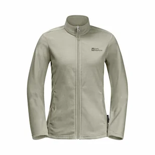 Damska bluza polarowa Jack Wolfskin TAUNUS FZ W seal - XS - Bluzy damskie - miniaturka - grafika 1
