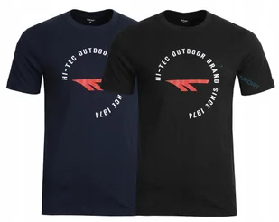 2x HI-TEC OLEN MĘSKA KOSZULKA BAWEŁNIANA T-SHIRT ZESTAW R. M - Koszulki męskie - miniaturka - grafika 1