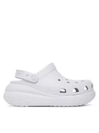 Klapki i japonki damskie - Crocs Klapki Classic Crush Clog 207521 Fioletowy - miniaturka - grafika 1