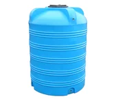 Beczki - Zbiornik plastikowy, beczka 1500 l średnica: 119 cm (gwint górny i dolny 1 cal mosiężny) - miniaturka - grafika 1
