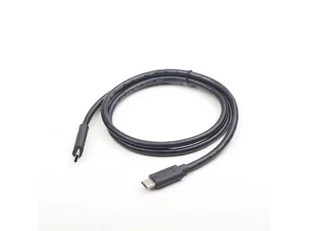 Gembird Kabel CCP-USB3.1-CMCM-1M (USB 3.1 typu C M - USB 3.1 typu C M; 1m; kolor czarny) 2_239265 - Kable komputerowe i do monitorów - miniaturka - grafika 1